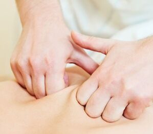 Osteokondrosiaren tratamendurako eskuzko terapia